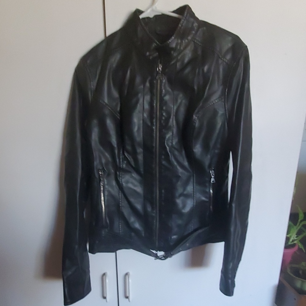 Leather jacket